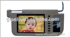 7inch DPF sun visor monitor with USB/SD