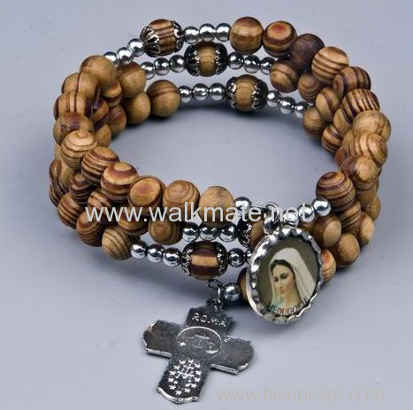 BL0531 Hot Sale Religion Spacer Jewelry Charm Beaded Religion Bracelet