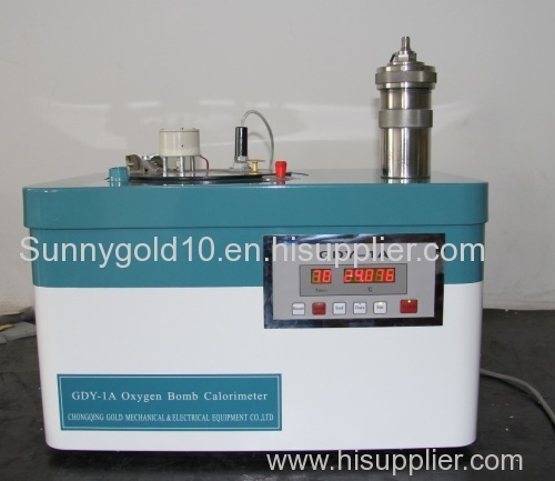 GDY-1A Autoamtic Coal Oxygen Bomb Calorimeter Tester