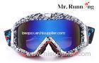 UV Protection Unisex Skiing Goggles , Snowboarding Mirror Goggle