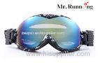 Ski Snowboard Goggles , Plastic Climbing Eye Protection Glasses