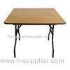 Contemporary Plywood Folding Tables Durable , Wood Banquet Table For Indoor Outdoor BIFMA