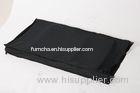 Folded Black Protective Chair Cover For Stack Chair , Wedding Chair Covers
