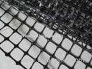 Black Biaxial Plastic Geogrid Polypropylene For Road Construction