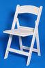 White Resin Folding Chair , Stackable Indoor PC Folding Chair For Restaurant