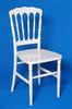 White Resin Napoleon Acrylic Chair , Contemporary Silla Tiffany