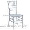 Transparent Polycarbonate Clear Chiavari Chair UV Protection For Outdoor , BIFMA