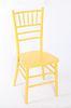 Lacquer Gold Wood Chiavari Chair , Metallic Silla Tiffany For Outdoor Party