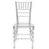 Indoor Dining Crystal Resin Clear Chiavari Chair Furniture ANSI , Hotel PC Silla Tiffany