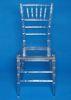 Durable Transparent / Clear Resin Chiavari Chair Fireproof For Ceremony