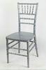 Waterproof Silver Commercial Resin Chiavari Chair For Church / Ballroom