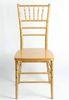 Modern Armless Gold KD Resin Chiavari Chair For Party / Banquet Resin Chairs