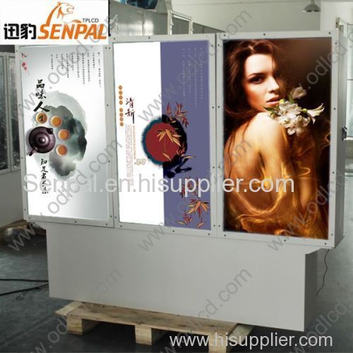 all weatherproof high brightness LCD advertising display