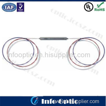 Fiber optical 3×3 Monolithic Single Mode Coupler (SSC, WBC)