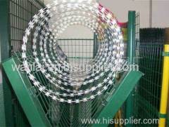 barbed razor wire/stainless steel barbed wire