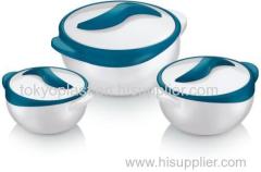 PARISA THERMO 3PCS FOOD BOWL SET