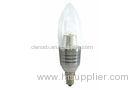 360 degree 7Watt 600Lm Dimmable LED Candle Bulbs Frosted Cover
