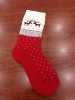 Chrismas red-white winter socks