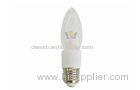 Energy Saving 80 CRI 3W SMD LED Candle Bulb 400Lm ~ 450Lm For Crystal Light