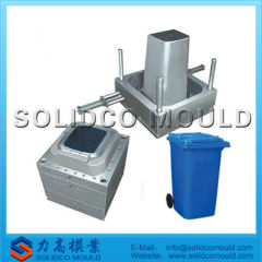 custom plastic rubbish bin mould