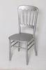 Commercial Armless Chateau Chair , Silver Silla Tiffany For Ceremony Rental