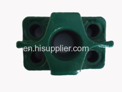 casting outlet opening flange