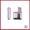 Open end metal zipper insertion pin and box