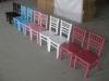 Colourful Indoor Wood Kids Chiavari Chair / Modern Children Tiffany For Restaurant