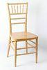 Metallic Yellow Polycarbonate Resin Chiavari Chair Waterproof For Outdoor , Contemporary