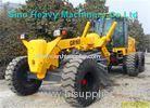 15000kg SHMC Motor Graders GR165 with D6114 Engine , Yellow