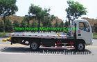 5 ton Wrecker Tow Truck in White , Howo Obstacle Flatbed Tow Truck