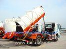 10M3 4X2 Sewage Suction Truck ZF8098 , 371HP Sewage Vacuum Truck