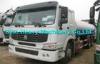 HOWO White 6x4 Water Tank Truck / 25000L Oil Tanker Trailer 371 Horsepower