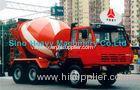 Sinotruk STEYR Diesel Concrete Mixer Trucks 375hp 130hp , 8 Cubic Meters