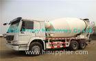 371 hp Manual 8cbm Concrete Mixer Trucks / EURO II HOWO Truck 6x4