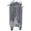 100L Stainless Steel Storage Tanks / Vessels Gelatin Stock / Keep Temperature