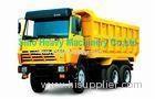 30T Yellow SINO Heavy Duty Dump Truck Trailer 6x4 for Transport