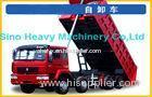 25 ton 8x4 Unloading Heavy Duty Trucks , EURO II 371 Horsepower Dump Truck