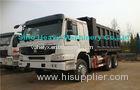 White Sinotruk 8 Ton HOWO Heavy Duty Dump Truck , 6x4 Diesel Dump Truck
