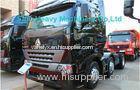 Sinotruk Howo 6X2 Prime Mover Truck in Black , Unloading Trucks