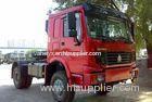 HOWO 4x4 Manual Prime Mover Truck All Wheel Drive with 7100kg Payload