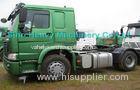 Green 290HP Manual Prime Mover Truck , SINOTRUK Howo 4X2 Tractor