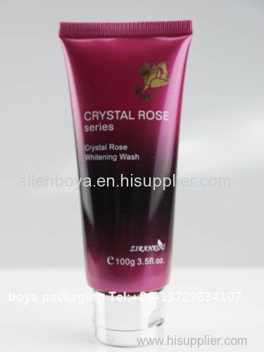 Pink Color Hot Stamp Cosmetic Tubes