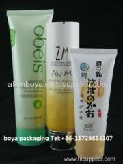 offset plastic tube for cosmetics