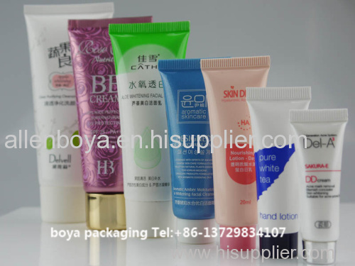 2oz offset printing plastic tube for cosmetic packaging
