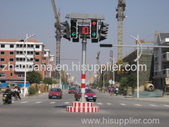 Solar Power Traffic Signal Light