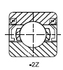 6800 Series ball bearing