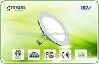 11mm Round Commercial LED Flat Panel Lights / 4 Inch LED Downlight For Shops , Energy Saved