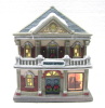 Resin xmas house decorations-DS1590E