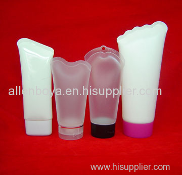 PE plastic label plastic tube for cosmetics
